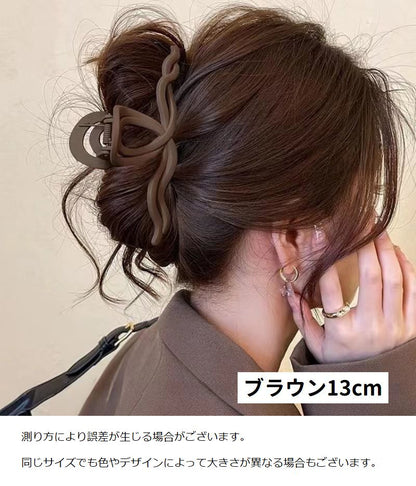 ヘアクリップ バンスクリップ レディース 女性 ヘアアクセサリー 髪留め 商品画像2