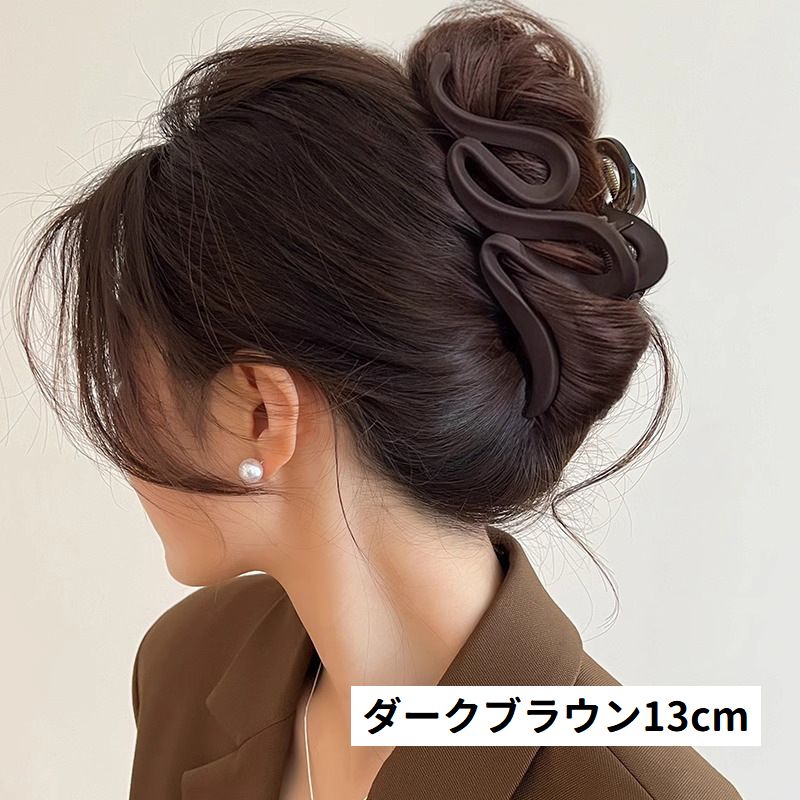 ヘアクリップ バンスクリップ レディース 女性 ヘアアクセサリー 髪留め 商品画像3