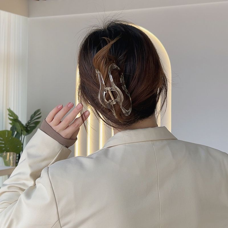 バンスクリップ クロウクリップ ヘアクリップ レディース 女性 婦人 商品画像3