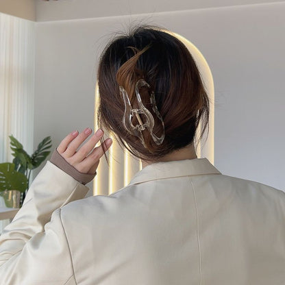 バンスクリップ クロウクリップ ヘアクリップ レディース 女性 婦人 商品画像3