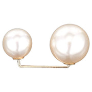 ブローチ 2個セット レディース アクセサリー ピンブローチ フェイクパール 上品 高級感 おしゃれ フォーマル カジュアル シンプル プレセント ギフト