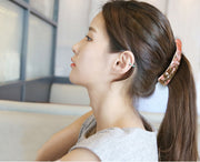 ヘアクリップ バナナクリップ テールクリップ レディース 女性 ヘアアクセサリー 髪留め 髪飾り まとめ髪 ヘアアレンジ ポニーテール べっ甲柄 べっ甲風 花柄 ゼブラ柄 シンプル おしゃれ かわいい きれいめ 普段使い オフィス 通勤 お出かけ デイリー 女性用 婦人用 ファッション小物