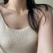 ネックレス チェーンネックレス レディース 女性 アクセサリー チェーンのみ 細め シンプル ゴールドカラー シルバーカラー 可愛い お洒落 ファッション小物