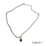 ネックレス ペンダント レディース 女性用 アクセサリー コイン 肖像 ラウンド 丸 ワイドチェーン ゴールドカラー シルバーカラー おしゃれ かわいい ギフト プレゼント