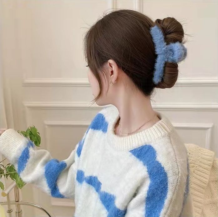 バンスクリップ ヘアクリップ レディース ヘアアクセサリー 髪留め 髪飾り 商品画像3
