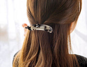 ヘアクリップ バンスクリップ ヘアアクセサリー レディース シンプル ハーフアップ 髪留め ヘアアレンジ 髪飾り オフィス カジュアル 大人かわいい お出かけ おしゃれ ブラック 黒 ベージュ レッド 赤 ブラウン 茶 女性 女の子
