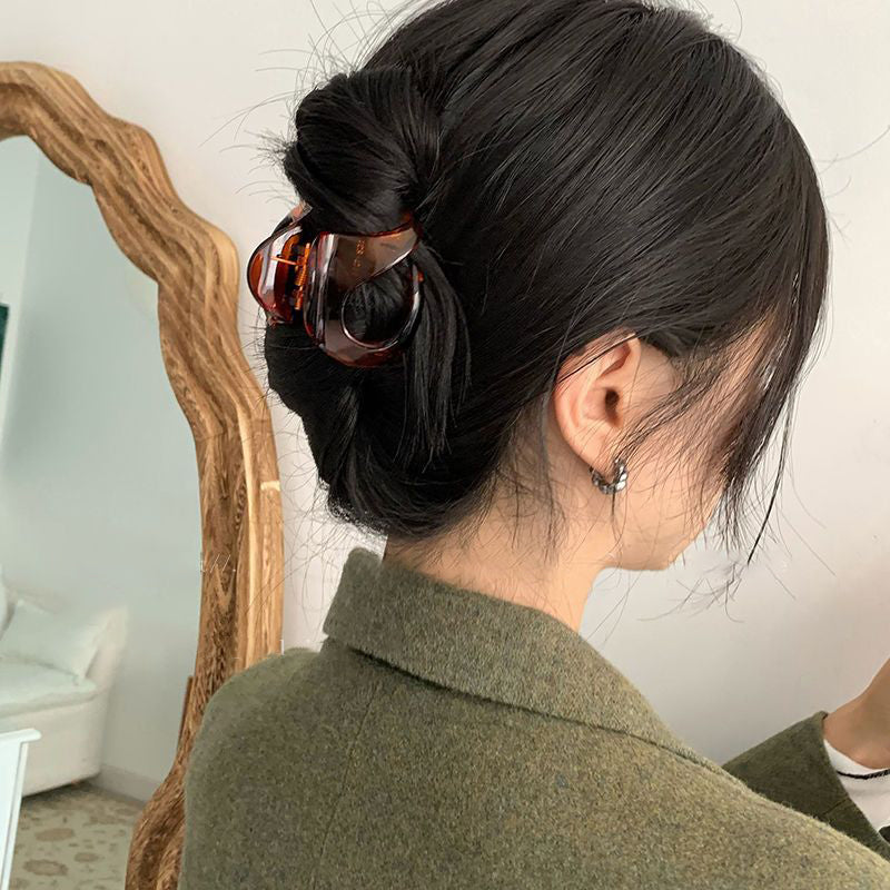 ヘアクリップ バンスクリップ レディース 女性 ヘアアクセサリー 小さめ 商品画像2