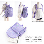 MEI デイパック リュックサック フルーツ柄 花柄 王冠柄 キッズ 子供用 女の子 ガールズ for 可愛い 鞄 カバン レモン柄 さくらんぼ柄 クラウン柄 フラワー 遠足 こども 子ども 通学 旅行