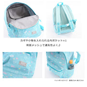 MEI デイパック リュックサック フルーツ柄 花柄 王冠柄 キッズ 子供用 女の子 ガールズ for 可愛い 鞄 カバン レモン柄 さくらんぼ柄 クラウン柄 フラワー 遠足 こども 子ども 通学 旅行
