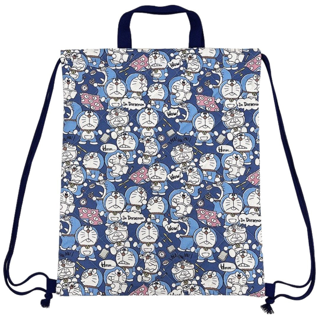 キルトナップザック リュックサック ドラえもん I’mDoraemon 日本製 ナップサック for キッズ 子供 こども キャラクター 通園 通学 小学校 保育園 幼稚園