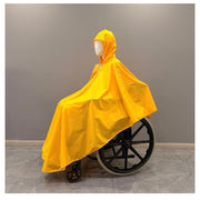 車椅子用レインコート 車いす用 レインコート 介護 車椅子関連 レインポンチョ ツバあり 幅広 透明バイザー付き 視界良好 車いす 介助用 ポンチョ 雨具 雨合羽 カッパ 便利