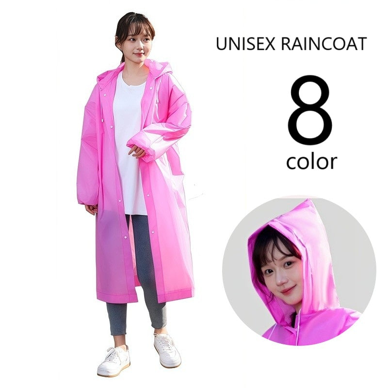 レインコート フード付き カッパ 雨具 レインウェア 男女兼用 商品画像