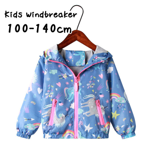 ウィンドブレーカー ジャンパー ブルゾン 子供服 キッズ 女の子 商品画像