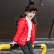 中綿ジャケット ジャンパー 子供服 長袖 キッズ 防寒 暖かい 秋冬 フード付き ジップアップパーカー 無地 シンプル アウター 上着 ポケット ブラック ネイビー ピンク ブルー カジュアル ストリート系 普段着 着回し 合わせやすい ジュニア ベビー 男の子 女の子 男児 女児 子ども こども 幼児 春 外出 90 100 110 120 130 140 150 160cm