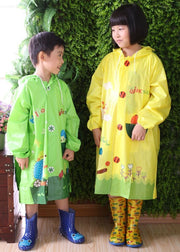 レインコート レインウェア 雨がっぱ キッズ ジュニア 男の子 女の子 子供用 雨具 リュック対応 ランドセル対応 ボタン フード 袖ゴム アニマル 通園 通学