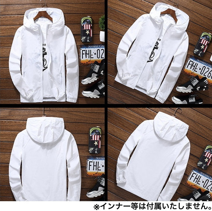 ウインドブレーカー 収納袋付き メンズ レディース ユニセックス アウター 商品画像2