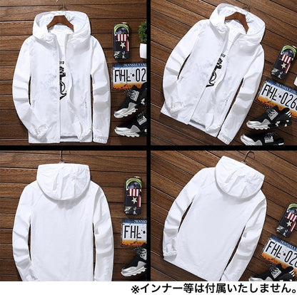 ウインドブレーカー 収納袋付き メンズ レディース ユニセックス アウター 商品画像2