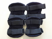 肘膝プロテクター エルボーパッド ニーパッド 黒エルボーパット ニーパットプロテクター 膝 肘 セット ひざパッド ひじパッド ブラック 黒 スケボー 自転車 ローラースケート インラインスケート サバイバルゲーム サバゲー