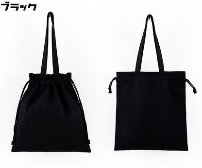 巾着トートバッグ 巾着袋 レディース メンズ カバン キャンバス 商品画像4