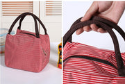 ハンドバッグ ミニバッグ ランチバッグ サブバッグ バック 鞄 BAG かばん レディース 女性用 ボーダー柄 シンプル ジッパー ファスナー 安心 マチ有り 貴重品入れ カジュアル