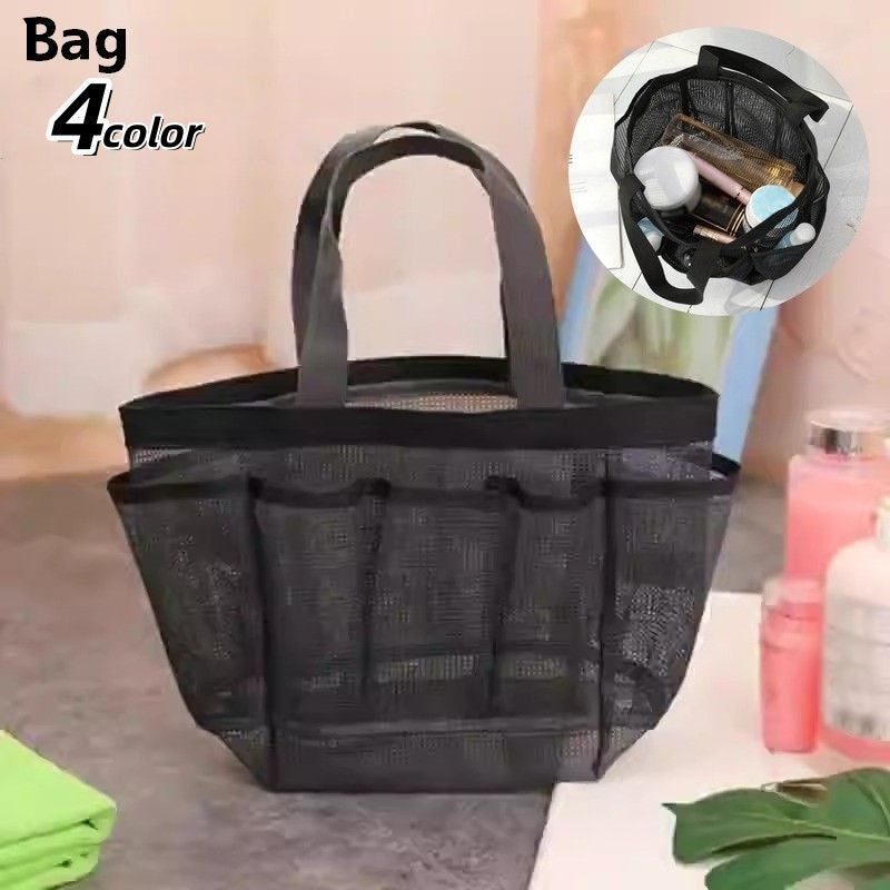 メッシュバッグ バッグ 鞄 メッシュ スパバッグ 温泉バッグ トートバッグ 収納バッグ お風呂バッグ ビーチバッグ 手提げバッグ 収納 持ち歩き