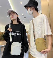 ミニショルダーバッグ ポシェット スマホポーチ メンズ 男性 レディース 女性 鞄 カバン バッグ ファスナー 斜め掛け 肩掛け シンプル カジュアル
