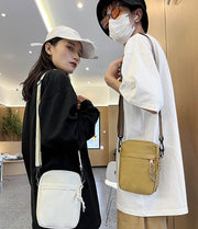ミニショルダーバッグ ポシェット スマホポーチ メンズ 男性 レディース 女性 鞄 カバン バッグ ファスナー 斜め掛け 肩掛け シンプル カジュアル