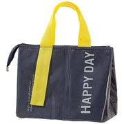ランチバッグ ランチトート お弁当袋 保温 保冷 大容量 マチ広め 防水 ファスナー 手提げ 英字ロゴ 四角形 お弁当入れ 水筒入れ 持ち歩き ピクニック 遠足 アウトドア 学校 職場 お昼