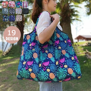 エコバッグ ショッピングバッグ レジ袋 手提げ袋 コンパクト 軽量 折りたたみ 持ち運び 携帯 便利 おしゃれ かわいい 花柄 ドット柄 リーフ イヌ ネコ