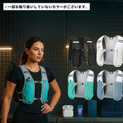 ランニングバッグ ランニングベスト ランニングポーチ ボディバッグ ベストタイプ ベスト 反射 女性 男性 レディース メンズ 男女兼用 シンプル ポケット 調節可能 通気性 薄い 軽量 水分補給 スマホ 鍵 落下防止 便利