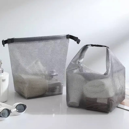 化粧ポーチ メイクポーチ コスメポーチ プールバッグ 洗面用品 防水 商品画像3