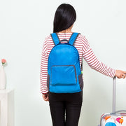 リュックサック デイパック バックパック 大人用 男女兼用 メンズ レディース 折りたたみ式 バッグ 鞄 シンプル 防水 サイドポケット メッシュポケット ファスナー 軽量 旅行 トラベル タウンユース アウトドア レジャー お出かけ