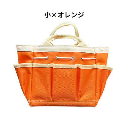 ガーデンツールバッグ 園芸バッグ 手提げ 道具袋 工具収納用品 外ポケット付き 商品画像5