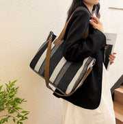 2wayバッグ ショルダーバッグ ハンドバッグ 斜め掛け トートバッグ 鞄 レディース 女性 ストライプ おしゃれ かわいい 上品 カジュアル 肩掛け 手提げ クロスボディ マチ付き 長さ調整可能 通勤 デイリー 通学 婦人用