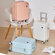 スーツケース キャリーケース 鞄 かばん キャリーバッグ カップフォルダー USB充電口 レディース メンズ 女性 男性 シンプル カジュアル 旅行 トラベル
