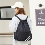 ナップサック リュックサック バックパック 防水 巾着袋 巾着バッグ ユニセックス 男女兼用 レディース メンズ おしゃれ スポーティー カバン 鞄 ポケット 大きい 大容量 通学 スポーツ 部活 サークル アウトドア