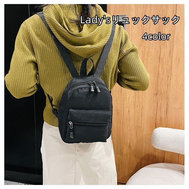リュックサック レディース ミニリュックサック バッグ バックパック ミニバッグ コンパクト かわいい おしゃれ カラバリ豊富 カジュアル 女性