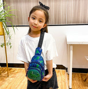 ボディバッグ キッズ 子供 ショルダーバッグ メッセンジャーバッグ 鞄 カバン バッグ 恐竜 かっこいい おしゃれ カジュアル お出かけ 旅行