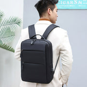 ビジネスリュック メンズ レディース リュックサック バッグ カバン バックパック 2WAY 通勤 通学 A4 PC収納ポケット かばん 鞄 デイパック 防水 撥水 手提げ 肩掛け メッシュ 通気性 スクエア USB充電ポート付き 15.6インチ ノートPC ノートパソコン タブレット スマホ ブラック グレー シンプル おしゃれ 男女兼用 男性 女性 ギフト 贈り物 父の日