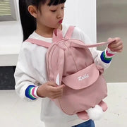 リュックサック キッズ リュック バッグ うさぎ 耳付き しっぽ付き かわいい おしゃれ キュート 子供用 幼稚園 保育園 かばん 鞄 女の子 ナイロン