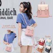 ショルダーバック ショルダーバッグ ミニ リュック 2Way ポシェット 小さめ ミニ 斜めかけバック レディース シンプル 持ち手付き 可愛い コンパクト 女性 レディースバック ピンク