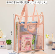 トートバッグ レディース 女性 メンズ 男性 鞄 カバン ボタン 肩掛け 大容量 シンプル 手提げ バッグ 防水 持ち歩き 整理整頓 中身が見える 学生 収納