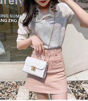 2wayバッグ ショルダーバッグ ハンドバッグ レディース 女性 鞄 カバン ミニバッグ 斜め掛け 手提げ PU コンパクト ひし形柄 チェック かわいい