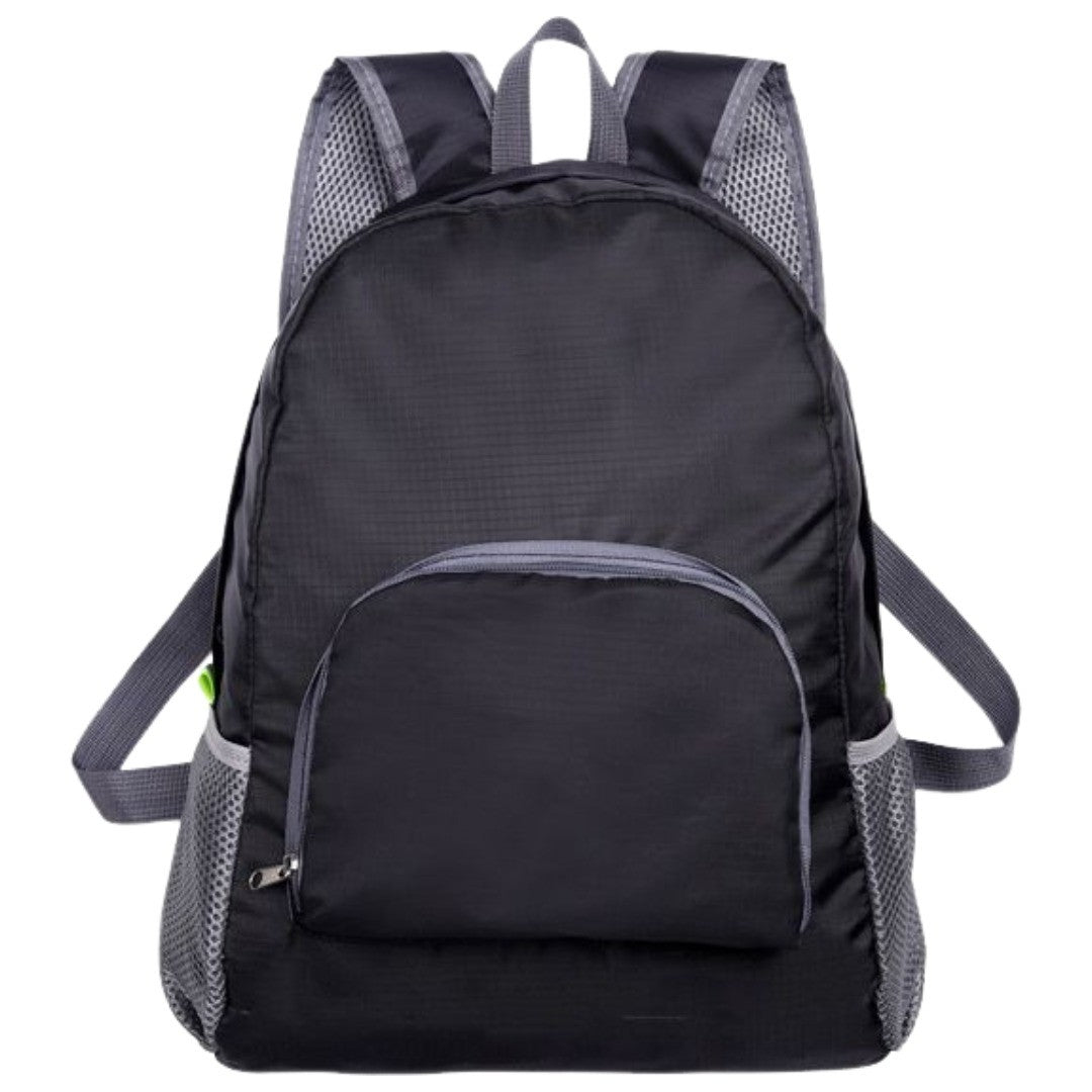 リュックサック バックパック エコバッグ 買い物 ショッピング サブバッグ 携帯リュック 軽量 大容量 折りたたみ 収納袋一体型 アウトドア 無地 シンプル 男性 女性 メンズ レディース キッズ 反射材 ブラック 黒 ブルー ネイビー レッド ピンク グリーン グレー