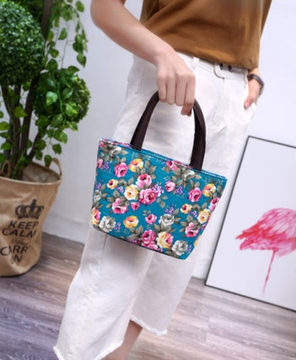 ミニトートバッグ レディース 小さめ カバン かばん 薔薇 商品画像2
