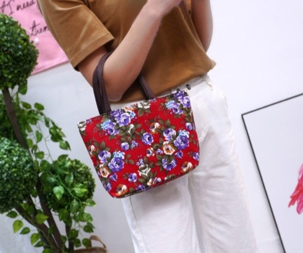 ミニトートバッグ レディース 小さめ カバン かばん 薔薇 商品画像5