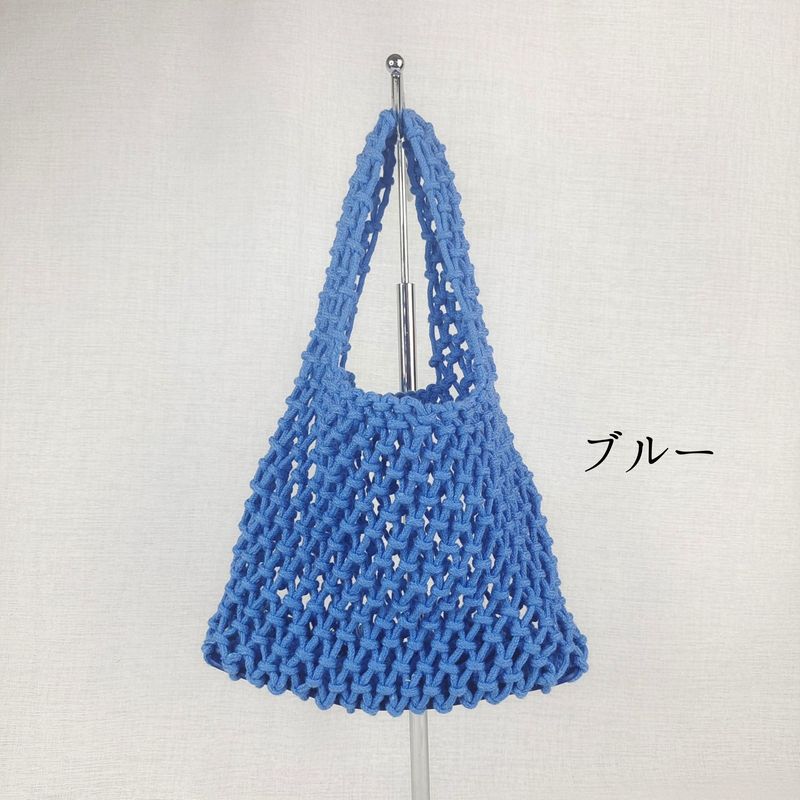トートバッグ 編みバッグ ネットバッグ かばん あみあみ アミアミ 商品画像5