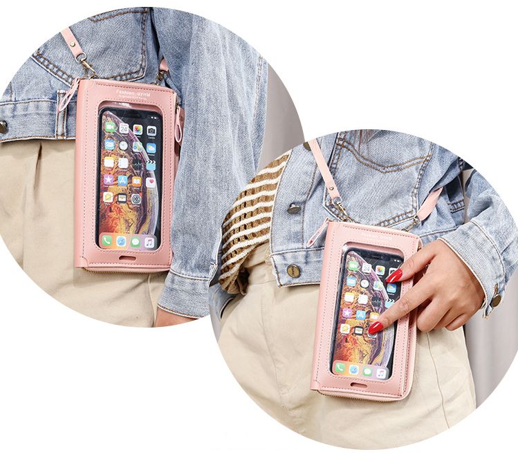 スマホポーチ レディース スマホショルダー ミニショルダーバッグ 財布 ポシェット 商品画像3
