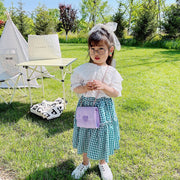 ポシェット ポーチ ミニショルダーバッグ 斜め掛けミニバッグ 子供用 キッズ 女の子 キルティング調 チェーンバッグ チェーンストラップ ハート かわいい おしゃれ お出かけ