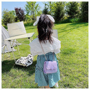ポシェット ポーチ ミニショルダーバッグ 斜め掛けミニバッグ 子供用 キッズ 女の子 キルティング調 チェーンバッグ チェーンストラップ ハート かわいい おしゃれ お出かけ